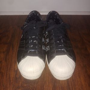 Adidas x A Bathing Ape x Undefeated -- Superstars